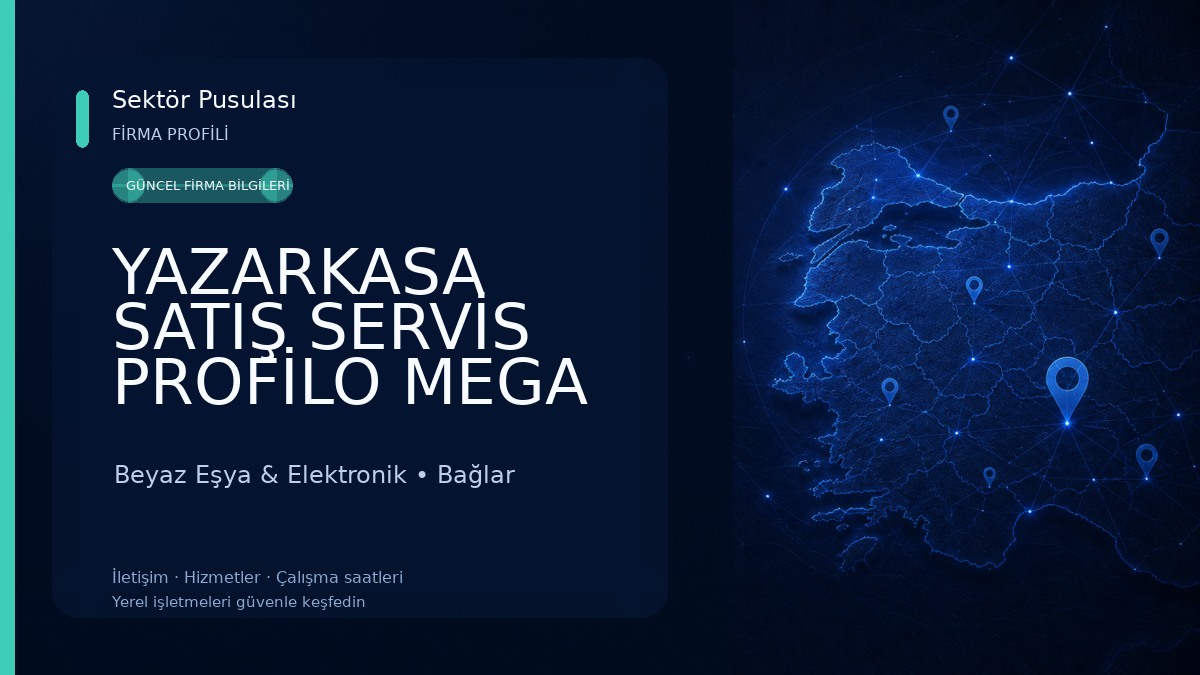 YAZARKASA SATIŞ SERVİS PROFİLO MEGA ELEKTRONİK Beyaz Eşya & Elektronik