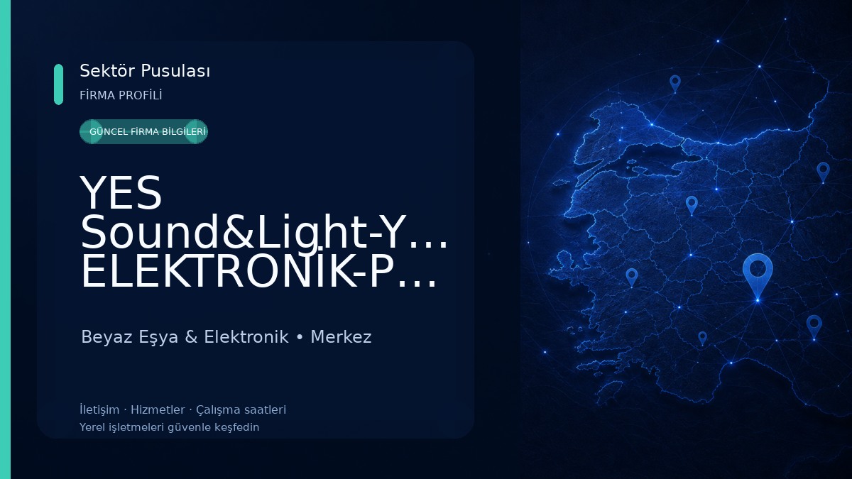 YES Sound&Light-YAKUP ELEKTRONİK-PHİLİPS SERVİS Beyaz Eşya & Elektronik