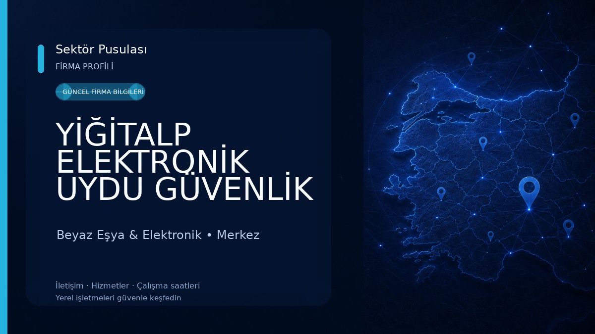 YİĞİTALP ELEKTRONİK UYDU GÜVENLİK SES VE GÖRÜNTÜ SİSTEMLERİ BATMAN