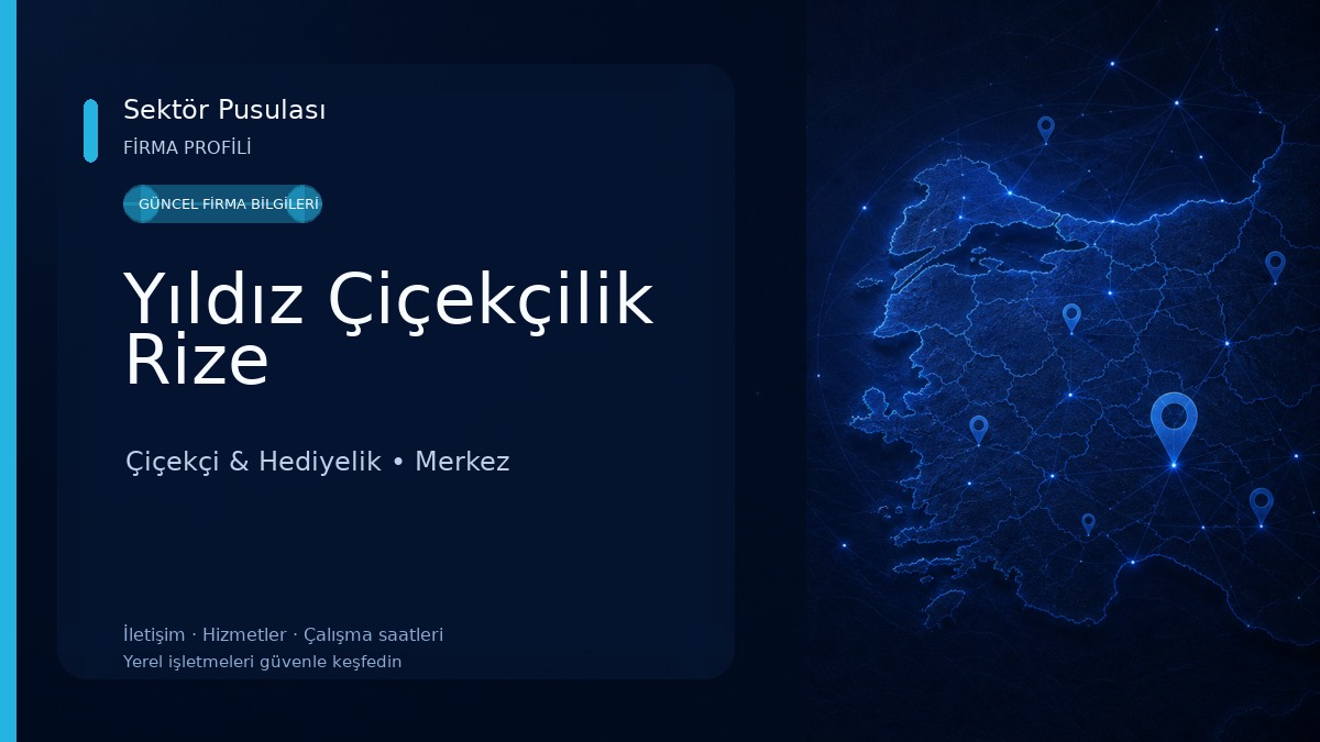 Yıldız Çiçekçilik Rize Çiçekçi & Hediyelik