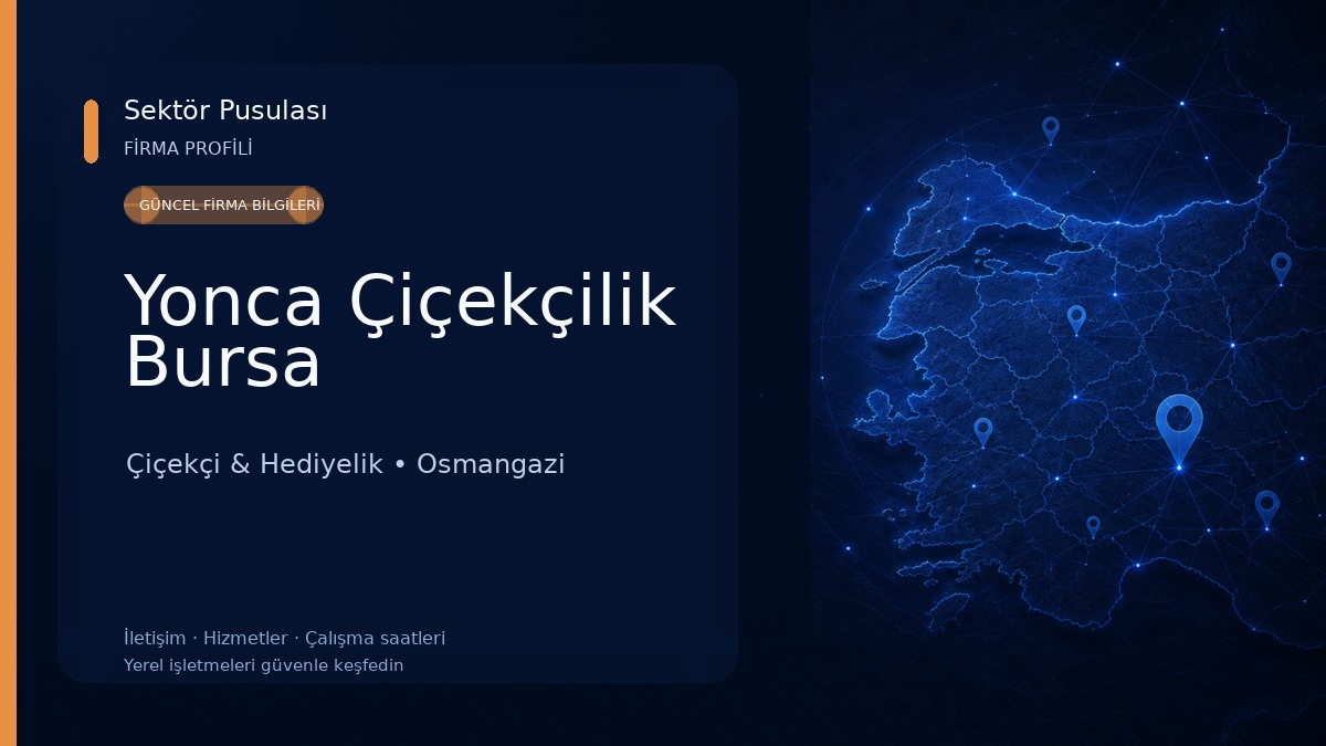 Yonca Çiçekçilik Bursa