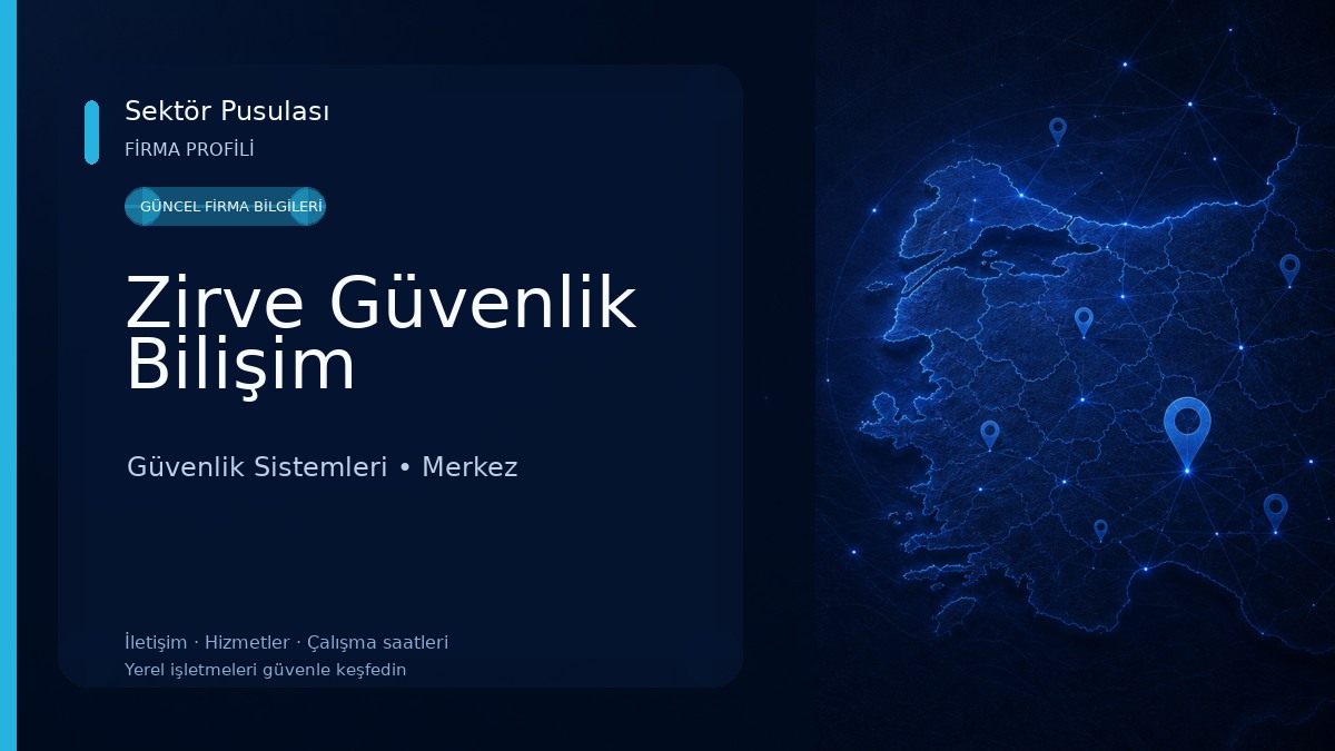 Zirve Güvenlik Bilişim Güvenlik Sistemleri